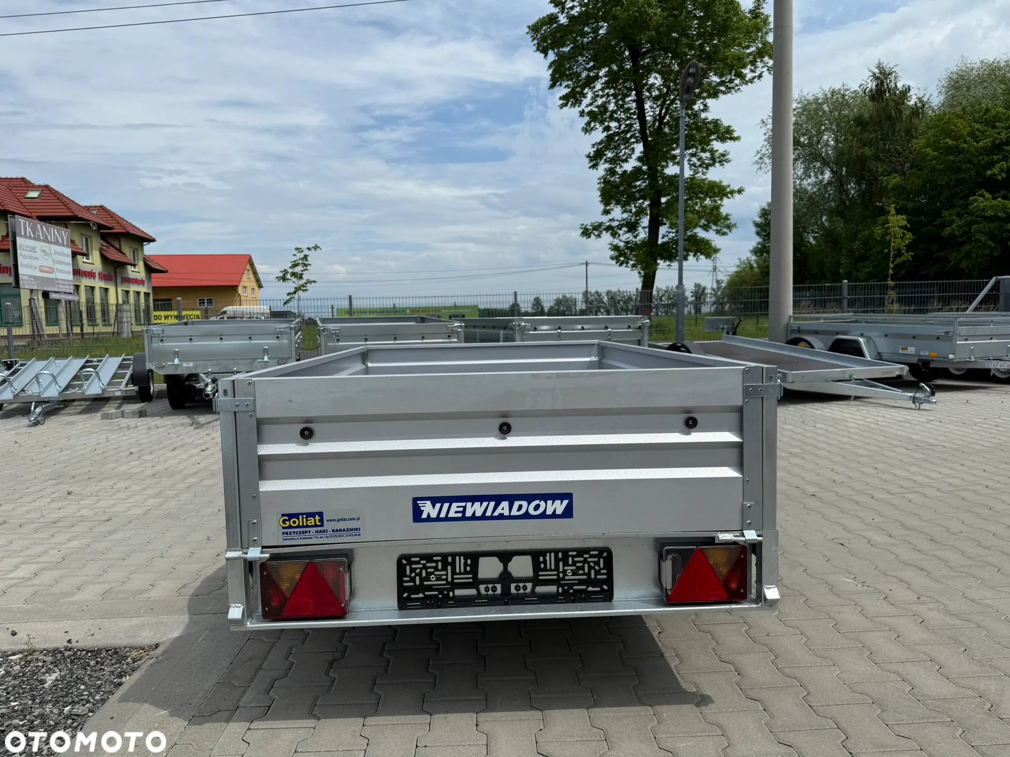 Niewiadów Przyczepka LEKKA 750kg Niewiadów 7202 ocynk rama ocynk ogniowy + burt alucynk - 6