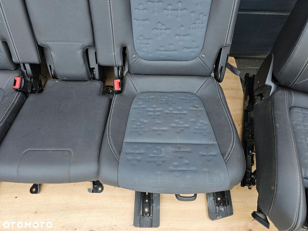 FOTELE PRZÓD TYŁ PODUDZIA PÓŁSKÓRA OPEL MERIVA B EUROPA PODGRZEWANE - 10