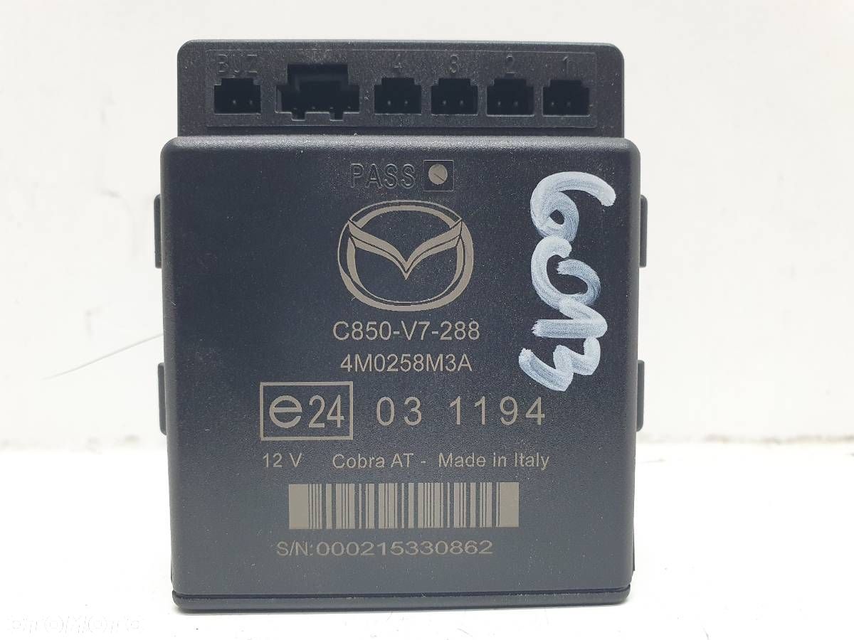 MODUŁ STEROWNIK PDC CZUJNIKÓW PARKOWANIA MAZDA CX5 I C850V7288 - 1