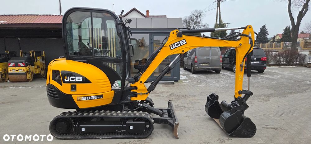 JCB <<Minikoparka JCB 8026CTS, 2021 rok, tylko 1400mtg, 3 łyżki>> - 1