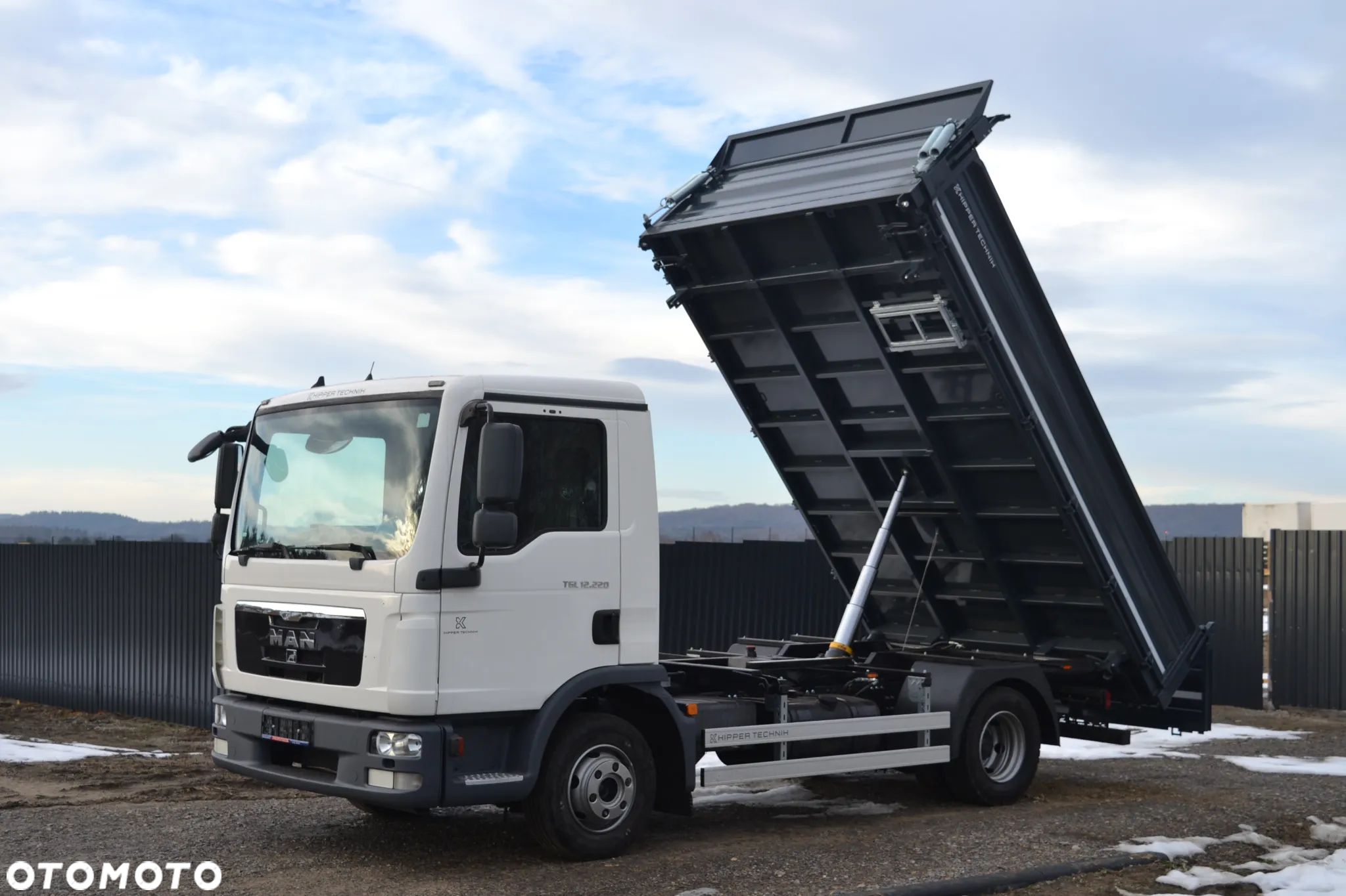 MAN TGL 12.220 Nowy 3-stronny WYWROT Kiper WYWROTKA TGM 12.250 Manual Blokada Klima - 1