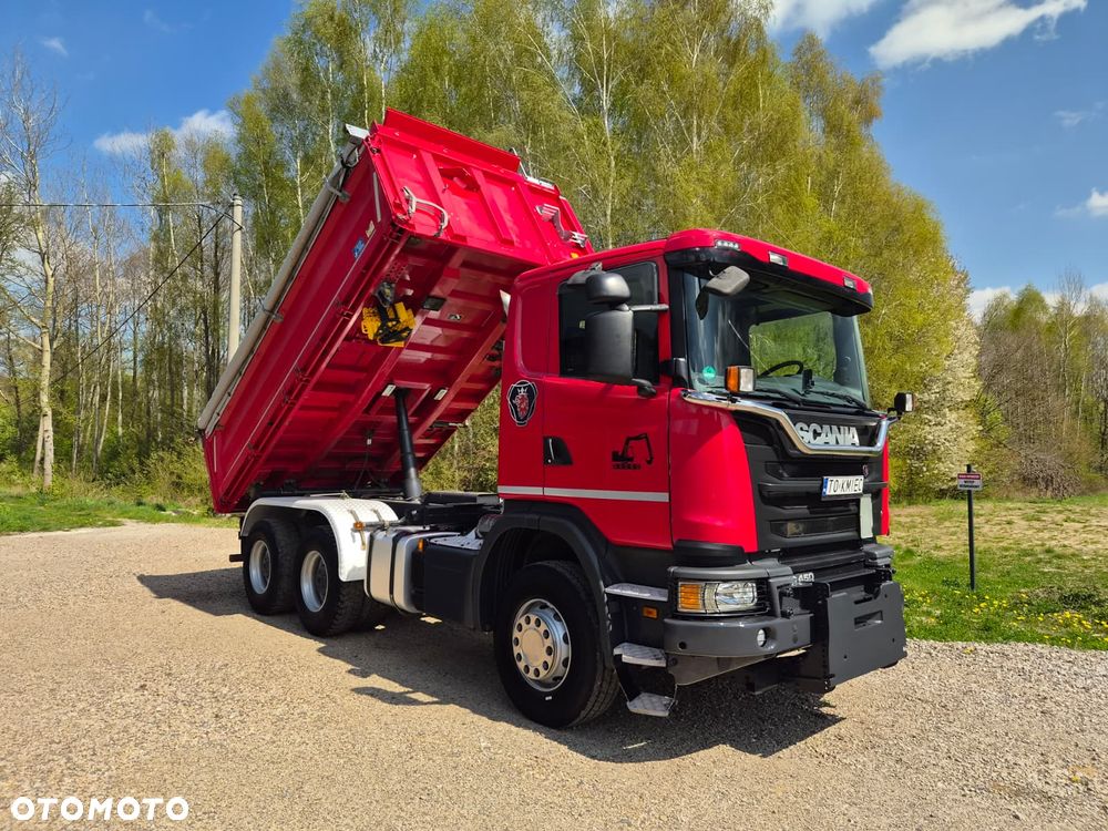 Scania G450 6x4 Wywrotka Meiller-Kipper Bordmatic Hydroburta Resor z Niemiec - 2