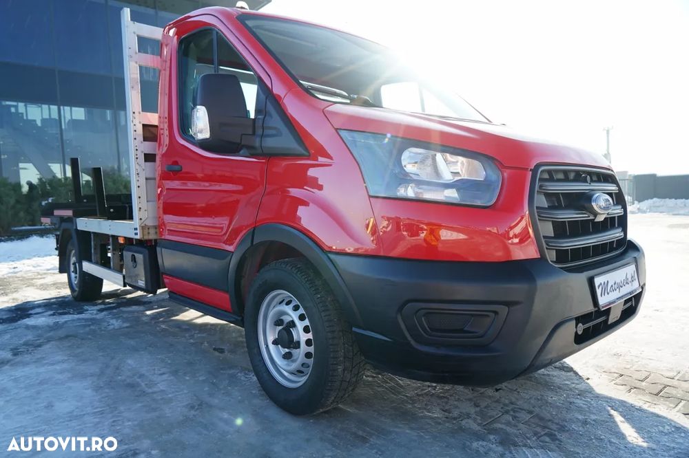 Ford TRANSIT 350 / PLATFORMĂ / MANUALĂ / 3 LOCURI / MASĂ NETĂ 3500 KG / - 10