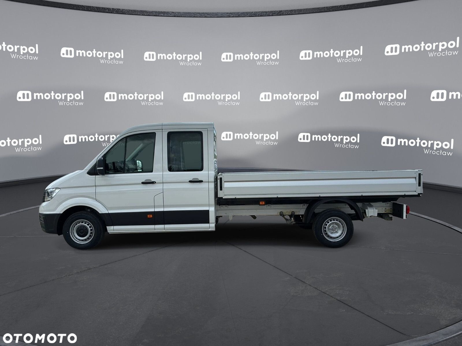 Volkswagen Crafter 35 Podwójna Kabina L4 z fabryczną skrzynią, DMC=3.5t, 2.0BiTDI 177KM, r.o. 4490mm - 4
