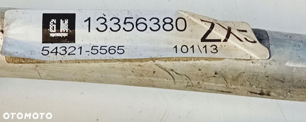 Przewody Klimatyzacji Opel Adam 13356380 - 3