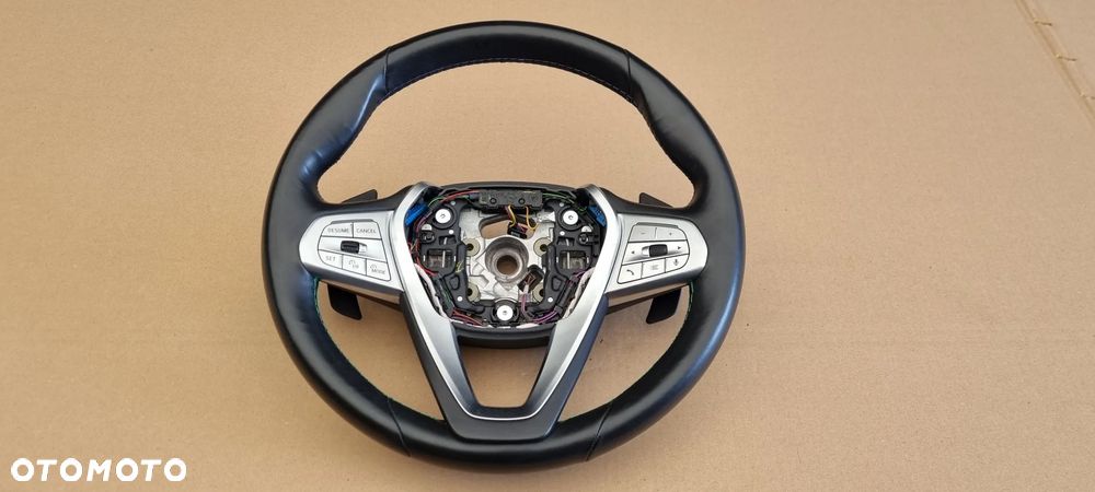 BMW X7 G07 XB7 ALPINA LCI 2022- Kierownica Skóra Łopatki Oryginał - 1