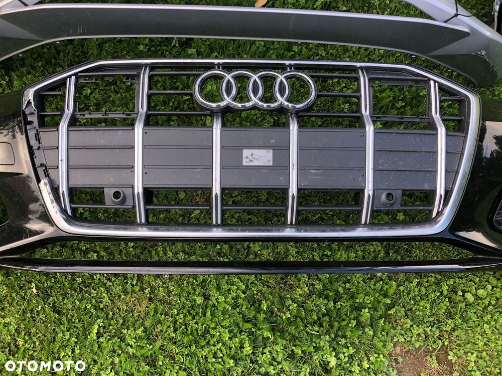 AUDI A6 C8 4K0 S LINE ZDERZAK PRZÓD PRZEDNI GRILL - 2