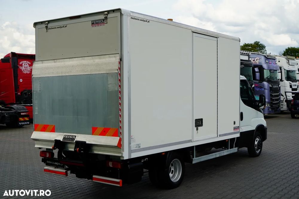 Iveco DAILY 35- 160 / KONTENER 4,3 M / WINDA DHOLLANDIA 750 KG / BLIŹNIAK / 3 MIEJSCA / SPROWADZONY / EURO 6 - 7