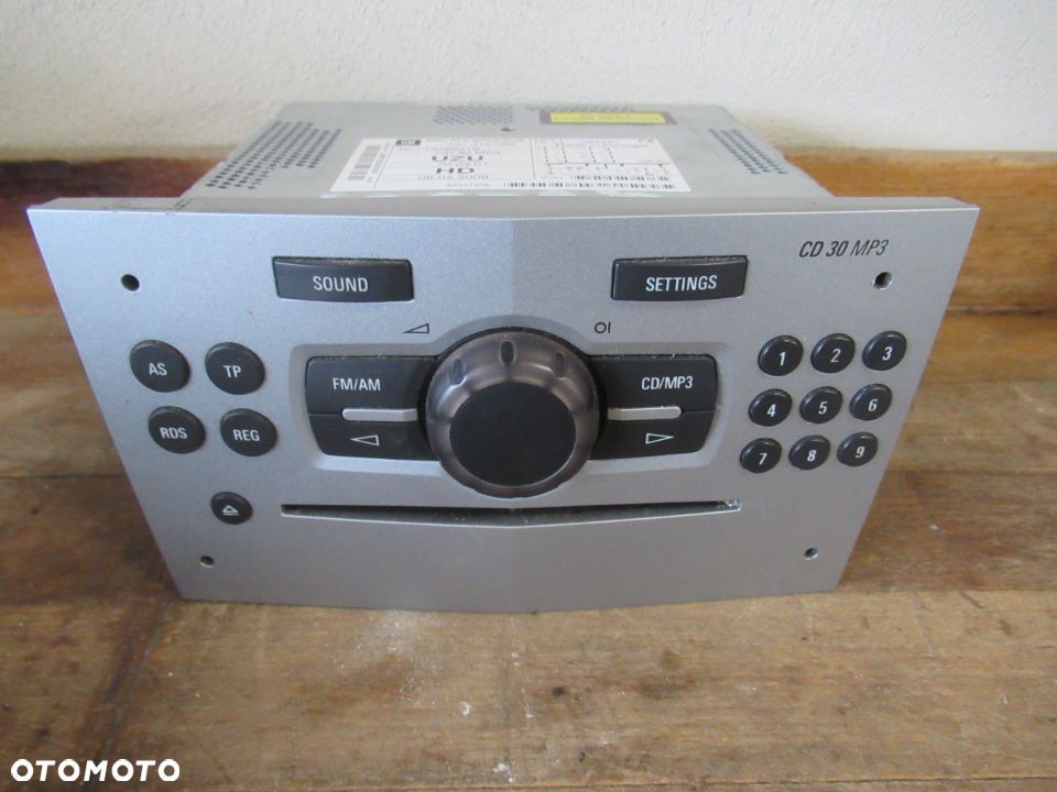 RADIO CD CD 30 MP3 OPEL CORSA D 2007r - 3