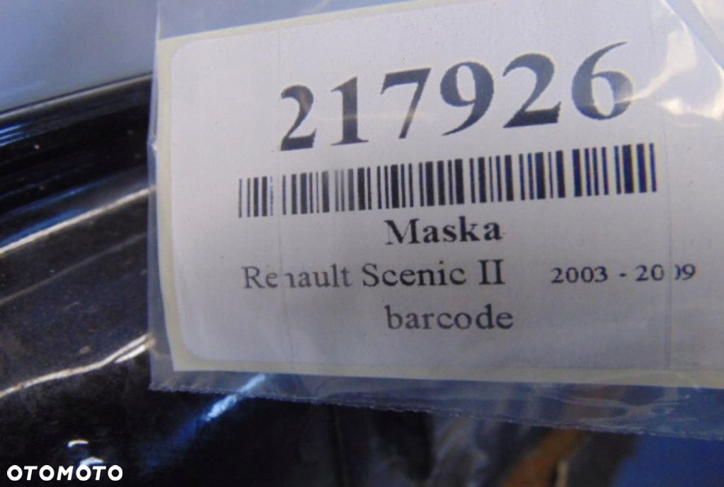 RENAULT SCENIC II LIFT 1.9DCI MASKA - 6