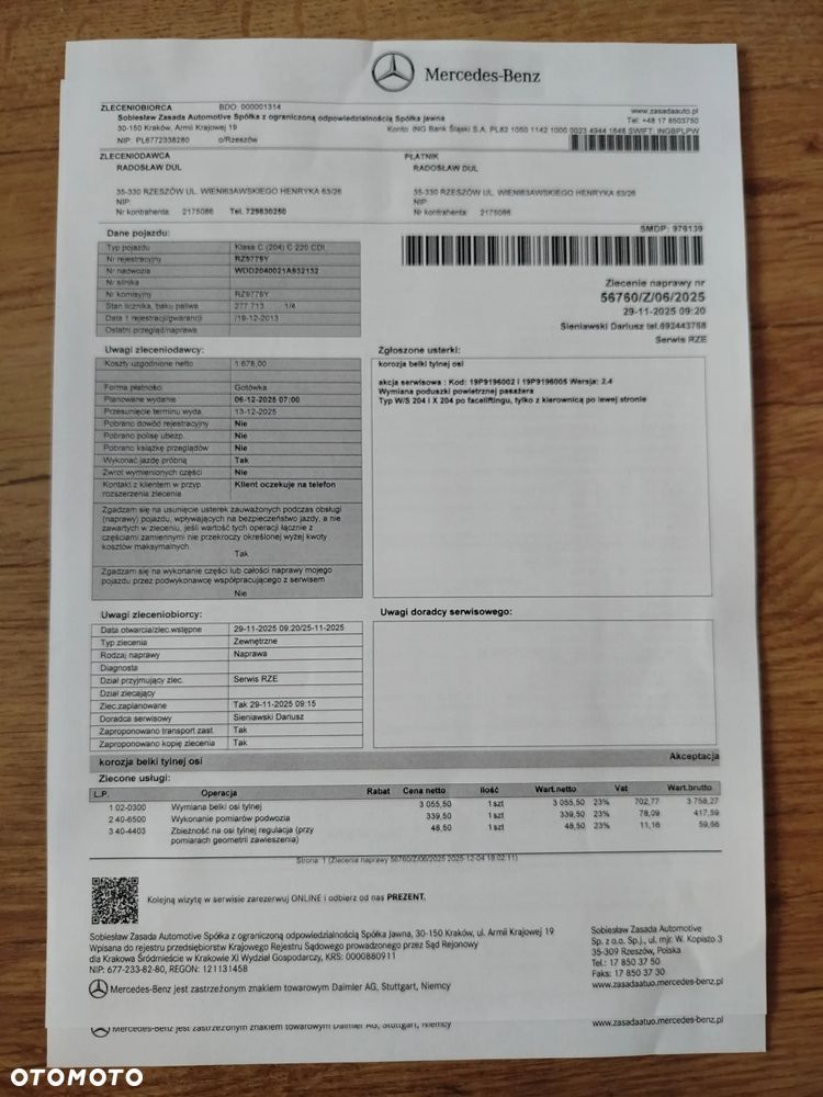 Mercedes-Benz Klasa C 220 CDI 7G-TRONIC Avantgarde Edition - 22