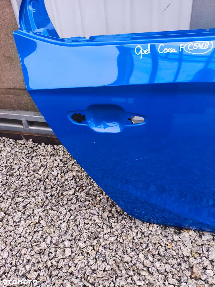 OPEL CORSA F DRZWI TYLNE PRAWE POZNAŃ GIEŁDA X801 - 3