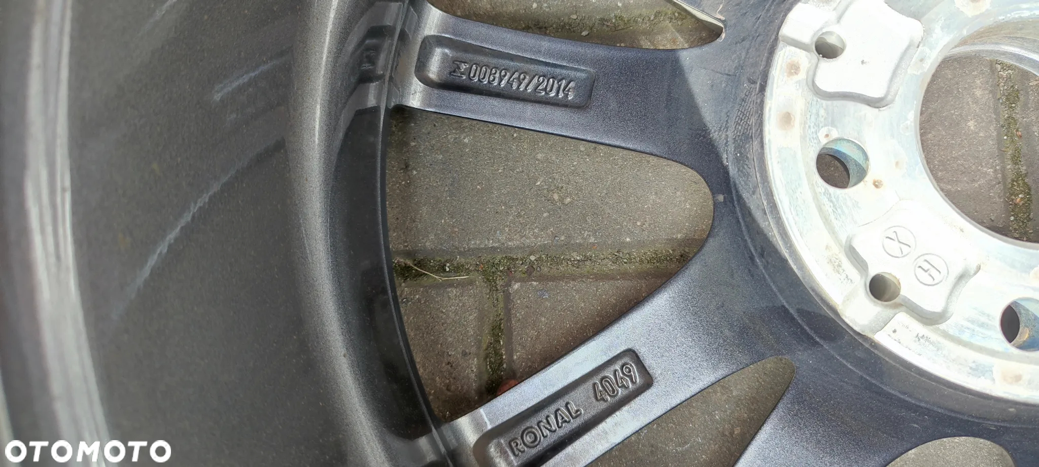 FELGI ALUMINIOWE 5x112 8Jx18 CALI ET33 fi 66.6 2574010800 MERCEDES CLS I INNE KOMPLET 4 SZTUKI - 7