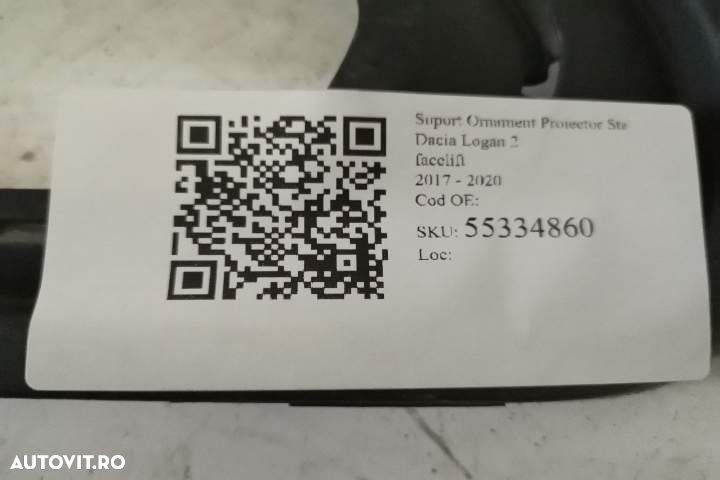 Suport Ornament Proiector Stanga Dacia  Logan  2 [facelift] [2017 - 20 - 7