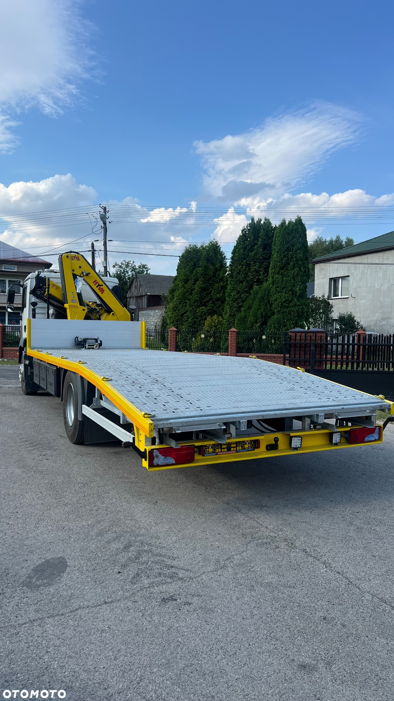 MAN TGM 18.290 Specjalny Nowy Najazd + Nowy żuraw HDS HYVA HB90 Radio TGS TGX Atego Axor Antos Volvo Scania - 8