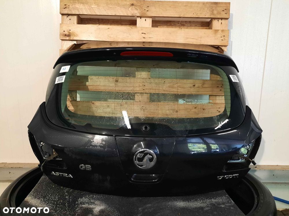 KLAPA TYŁ TYLNA BAGAŻNIKA | OPEL ASTRA J IV 4 HB HATCHBACK Z22C - 1