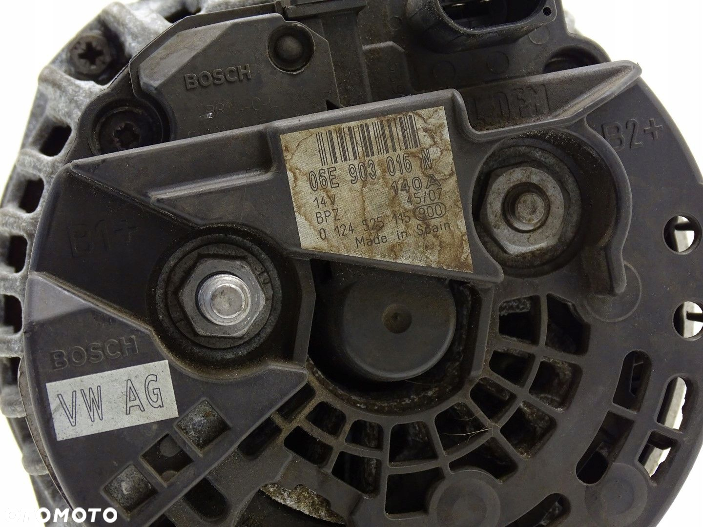 ALTERNATOR AUDI A4 B8 A5 8T 3.2 FSI V6 CAL CALA 06E903016N 140A - 4