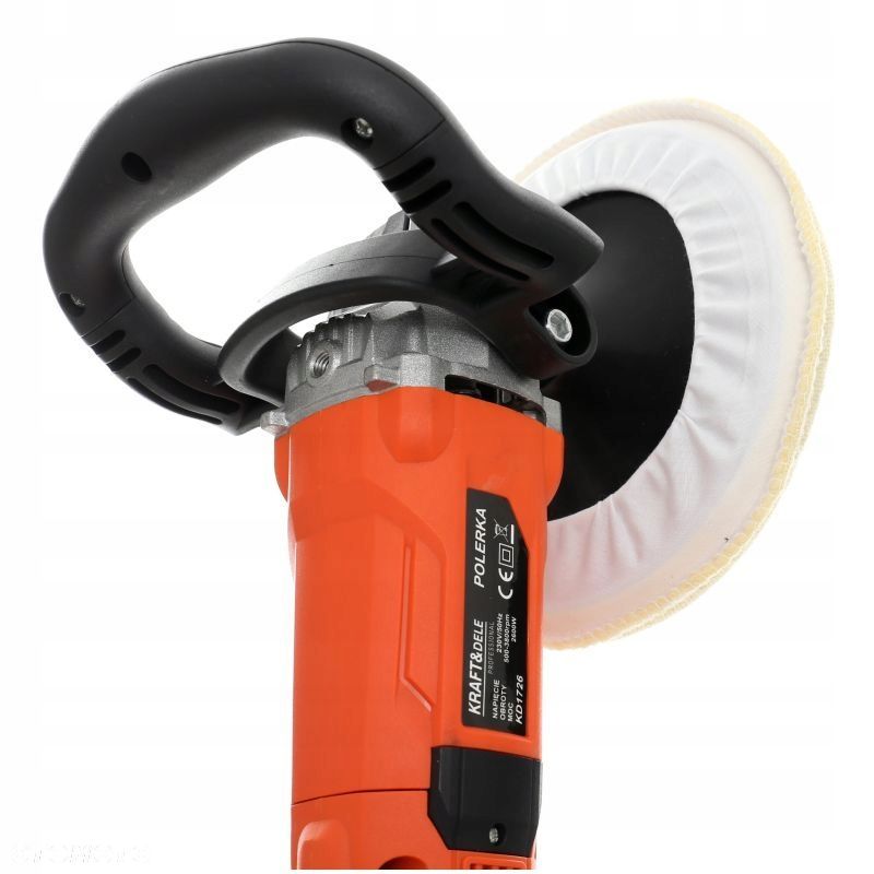POLERKA ELEKTRYCZNA SAMOCHODOWA OBROTOWA Z REGULACJA 2600W MOCNA KD1726 - 9