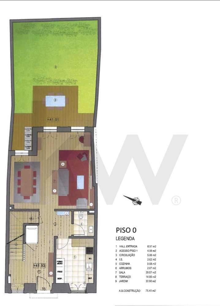 Prédio com Projeto Aprovado para Moradia | Jardim privado | Praça das - Grande imagem: 3/30