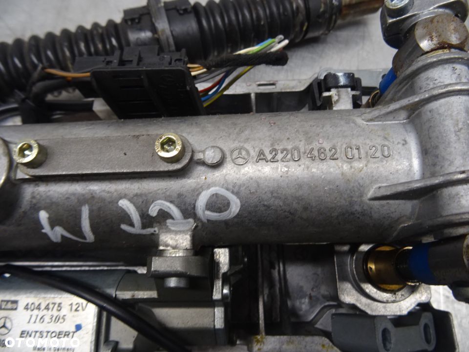 MERCEDES W220 98-01 3.2B KOLUMNA KIEROWNICZA A2204620120 / A2204600416 - 3
