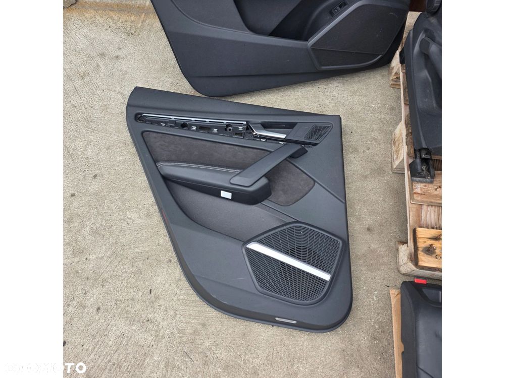 FOTEL FOTELE AUDI Q5 80A FY SKÓRA + ALCANTARA GRZANY PRZÓD EUROPA KOMPLET ! - 5