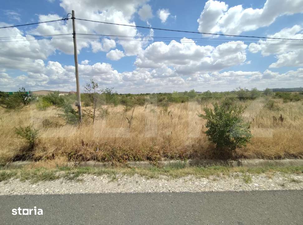 Teren intravilan, 4905 mp, zona Aeroport, la centura de Nord - Imagine principală: 2/3