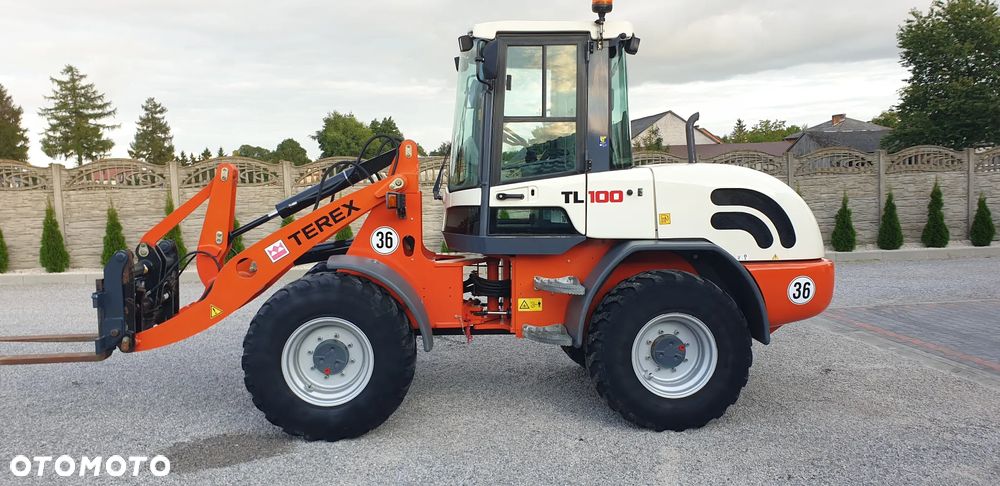 Terex TL100 sprowadzona SUPER STAN!! 6536MTG szybka jazda ŁYŻKA+WIDŁY - 10