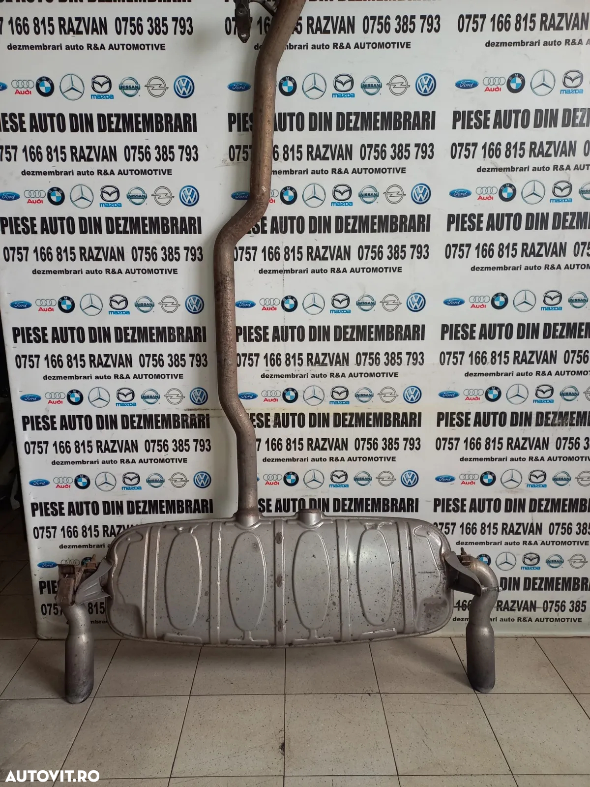 Toba Teava Esapament Audi Q7 4L 3.0 Tdi Motor BUG - Dezmembrari Arad - 3