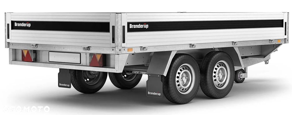 Brenderup Przyczepa wywrotka TT5375, 3500kg 375x180cm mocna - 3