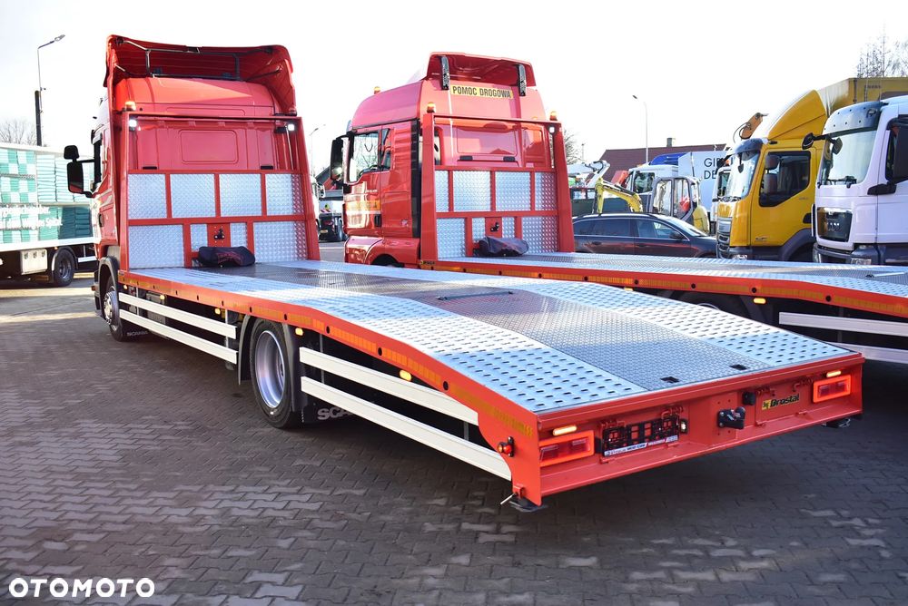 Scania R 370 / Autolaweta/ Pomoc drogowa/ Najazd 8.10m. / Wciągarka/ Sprowadzona z Niemiec ! - 16