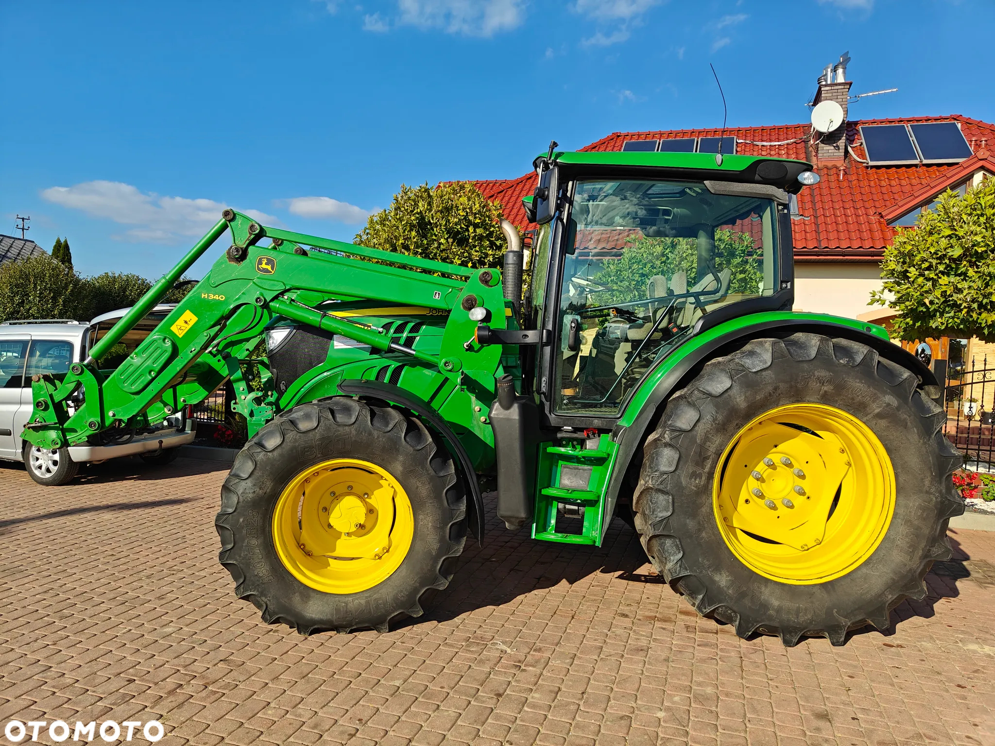 John Deere 6125R, przedni WOM, ładowacz - 3