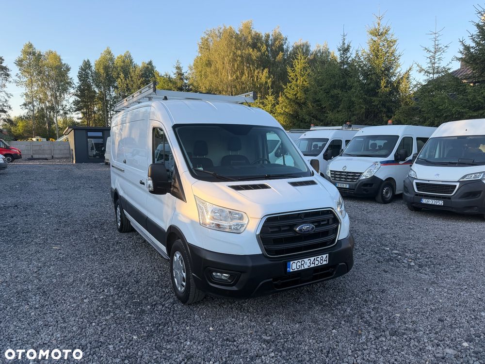 Ford Transit / L2H2 / NAJBOGATSZA WERSJA / Kamera / Zabudowa / Bagażnik dachowy / FV23% / - 2