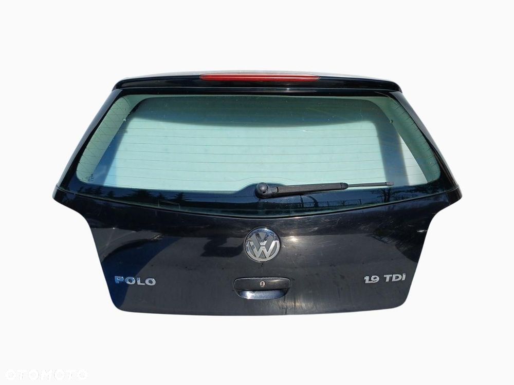 KLAPA TYŁ TYLNA VOLKSWAGEN POLO 9N LIFT 05-09r. CZARNA LC9Z - 1