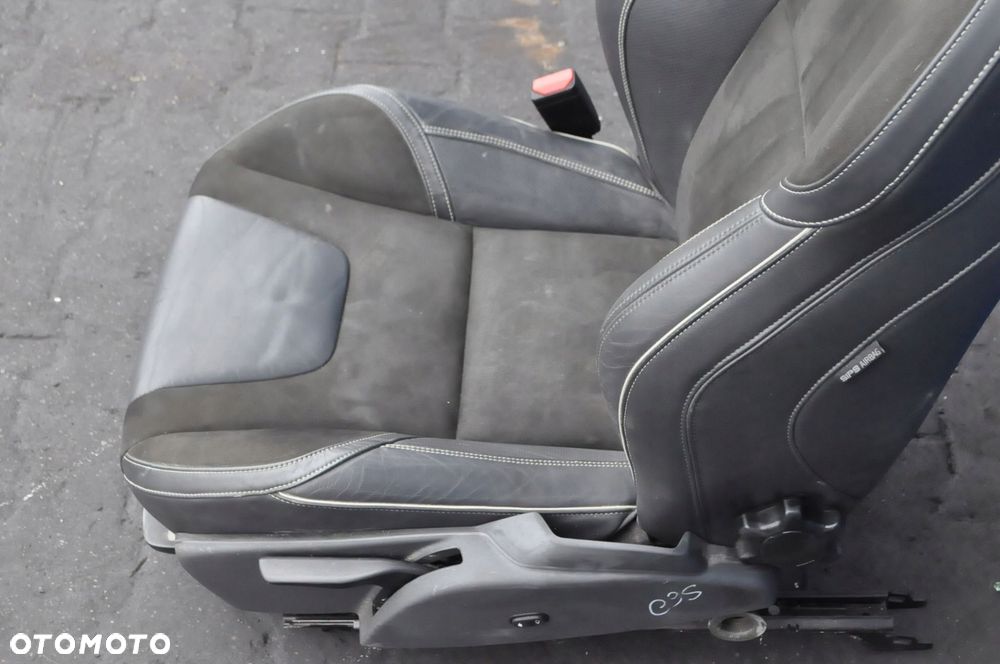 VOLVO S60 V60 XC60 LIFT R-DESIGN  FOTEL KIEROWCY LEWY ALCANTARA - 7