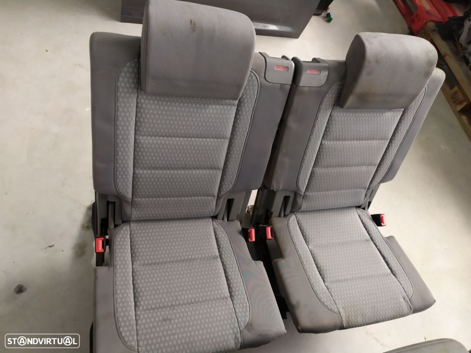 CONJUNTO DE BANCOS VOLKSWAGEN TOURAN I 7 LUGARES - 5