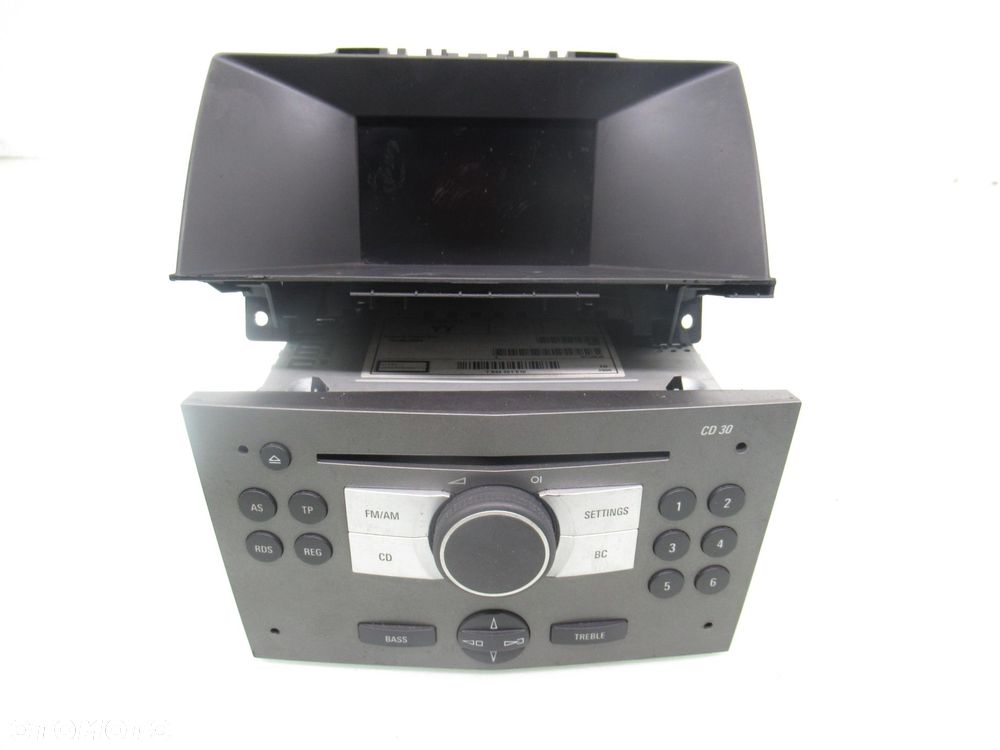 RADIO CD30 OPEL ASTRA III H 453116246 317099190 - 1