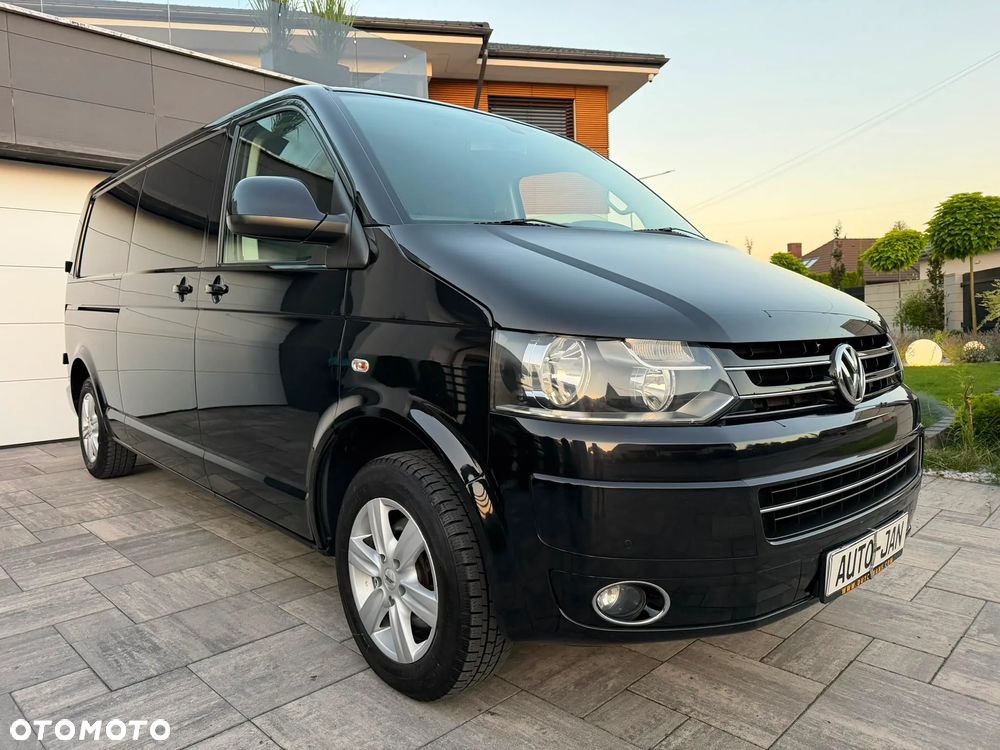 Volkswagen TRANSPORTER T5 L2H1 LIFT Długi Klima Elektryka Navi Tempomat Furgon 3os. 2xPdc Hak - 32