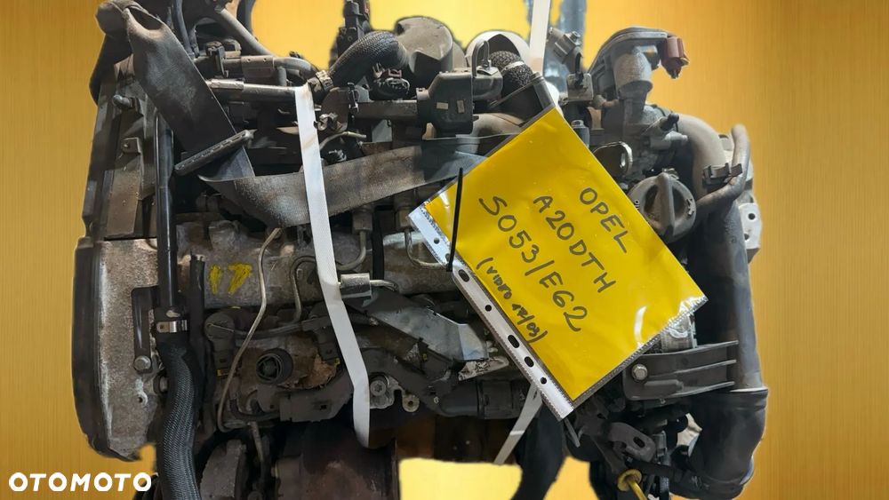 Opel A20DTH 2.0 diesel silnik kompletny z pełnym osprzętem gotowy do montażu VIDEO PRACY SILNIKA - WHATSAPP LUB LINK W OPISIE - 3