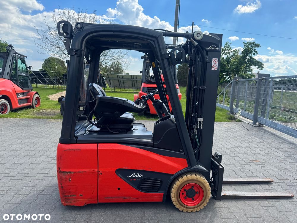 Linde Linde E16 Evo tylko 1180 mth 2020 triplex wolny skok h20 h18 toyot - 4