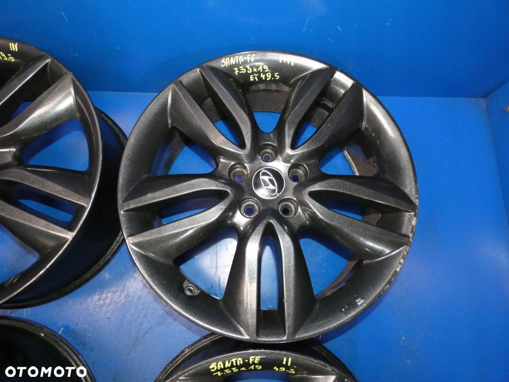 HYUNDAI SANTA FE III FELGI ALUMINIOWE 19'' R19 5X114.3 KOMPLET 5 SZTUK - 3