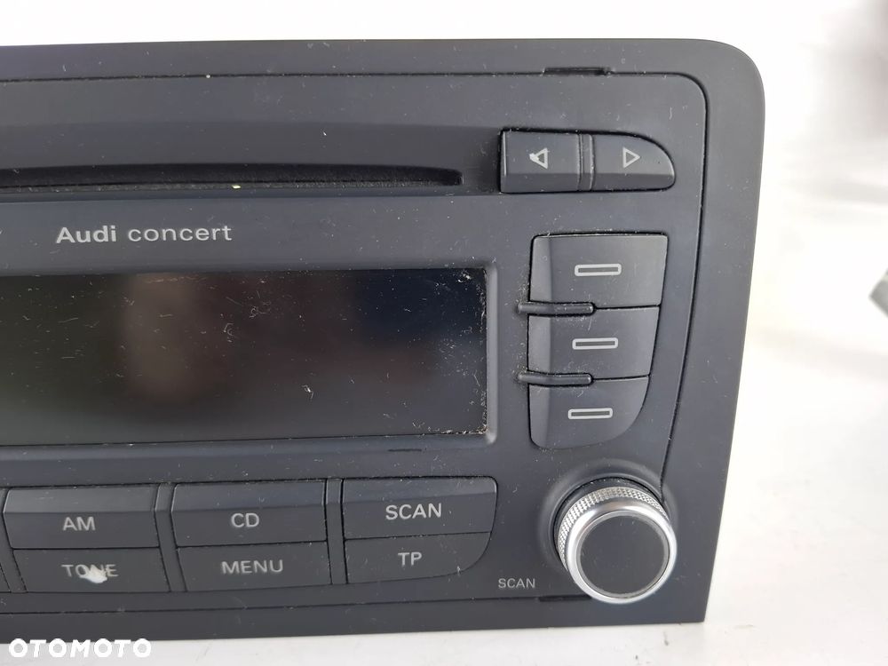 Radio Radioodtwarzacz Audi Concert 8P0035186P Audi A3 8P - 5