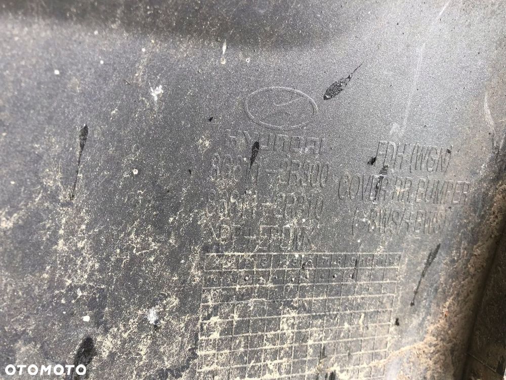 ZDERZAK TYŁ TYLNY HYUNDAI i30 I 1 KOMBI SW 2007- 86611-2R300 CAŁY ORYGINAŁ - 11