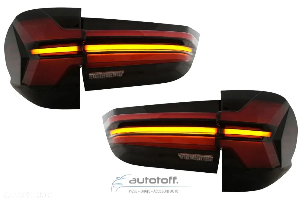Stopuri Full LED compatibile cu BMW X5 F15 ( 2013-2018 ) X5 G05 Design - 3