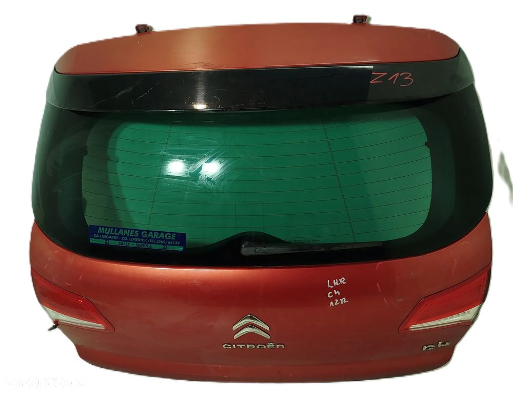 Klapa bagażnika tył tylna CITROEN C4 II 10-14 LKR - 1