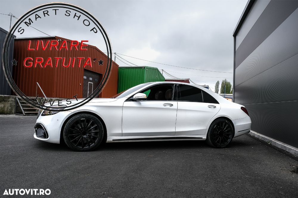 Praguri Laterale Mercedes S-Class W222 (2013-2020) S65 Design- livrare gratuita - 7