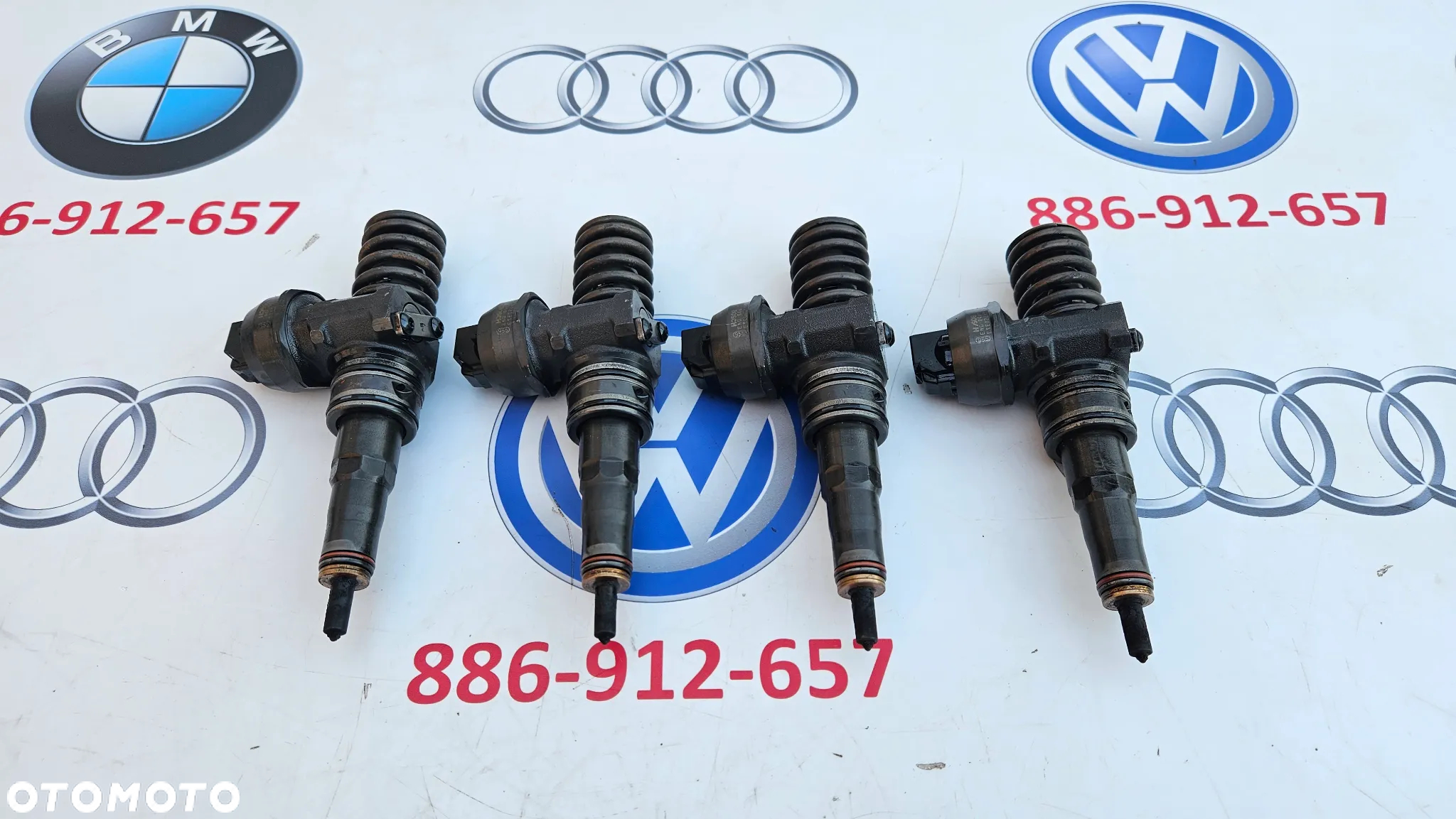 VW Golf V VW Caddy 2K VW Passat B6 Wtryskiwacz Wtrysk Pompowtryskiwacz Pompka 1.9 TDI 105 KM BLS  BOSCH 038130073BN - 2