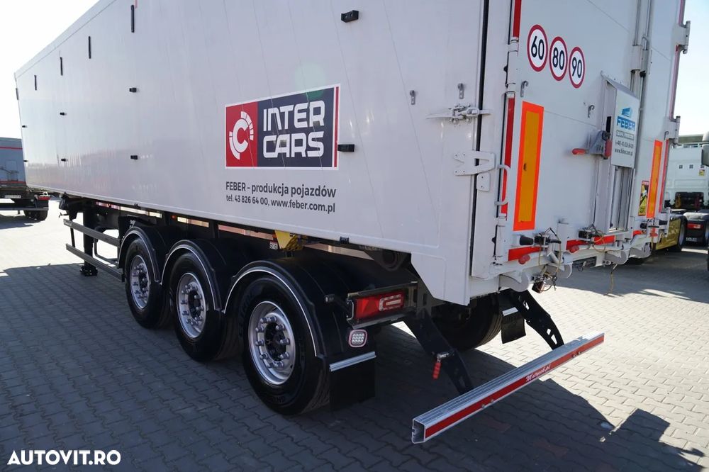 Inter Cars BASCULATOR 62 M3 / ALUMINIU / AXĂ RIDICATĂ / - 11