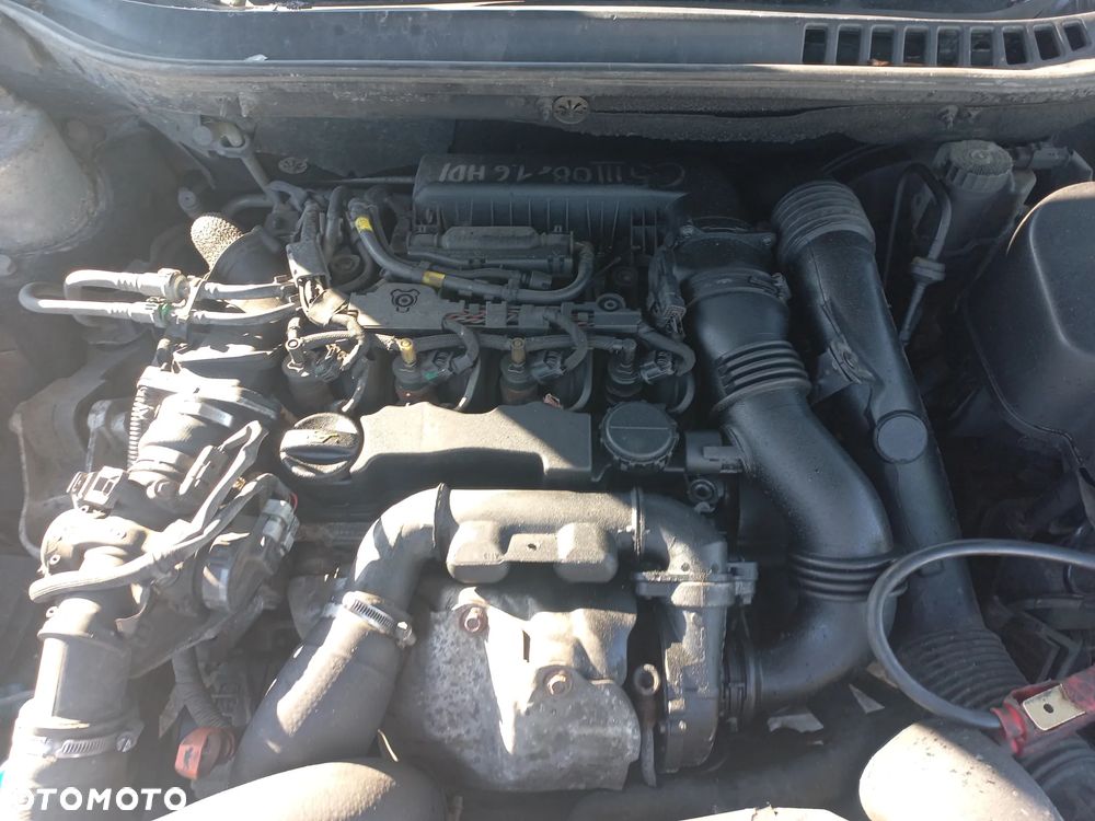Citroen C5 III 1.6 hdi 110km 09r 9H01 silnik kompletny wtryski turbina 260tys - 1
