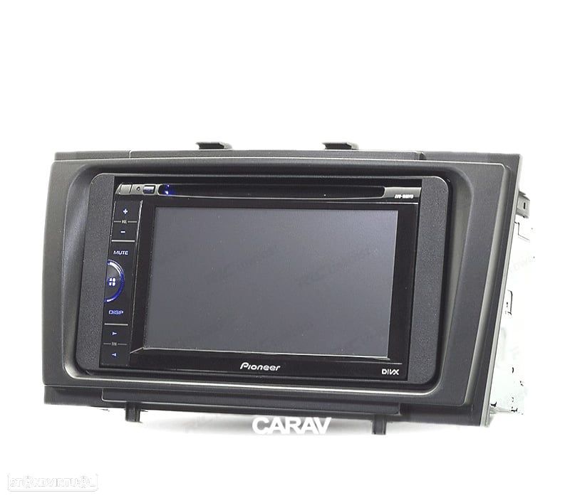 MOLDURA ADAPTADOR PRETO PARA RADIO 2-DIN PARA TOYOTA AVENSIS 09-15 - 3