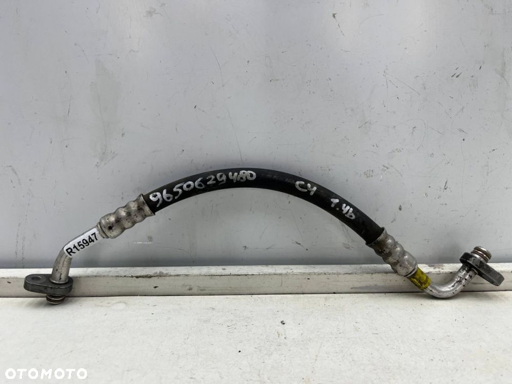 Rura Citroen C4 I 04-10r. 1.4b benzyna przewód wąż klimatyzacji 9650629480 - 1